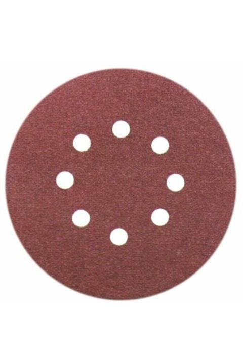 Tomax Cırtlı Zımpara Altı 230 Nk 8 Delikli 80 Kum 100 Adet