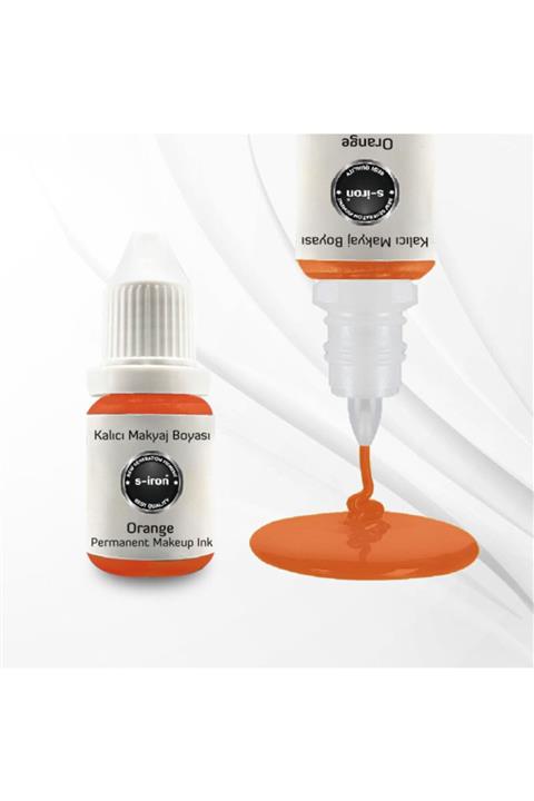 SİRON COSMETİC Turuncu Kalıcı Makyaj Kaş Boyası  12 ml
