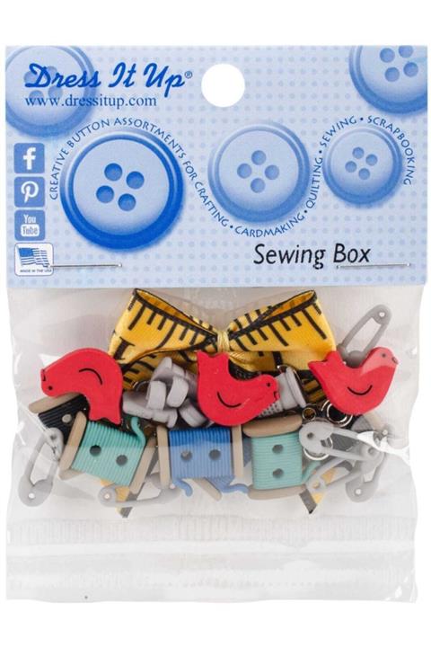 Dress it Up Aksesuar Düğme (sewing Box)