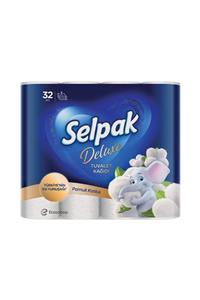 Selpak Deluxe Pamuk Katkılı Tuvalet Kağıdı 32'li