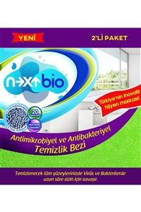 TURKUAZ Next Bio Antibakteriyel Mikrofiber Temizleme Bezi 2'li Set