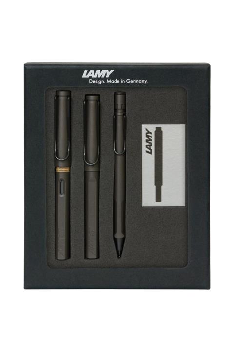 Lamy Safari Kalem Seti 3 Lü Mat Siyah Tb3-17drv