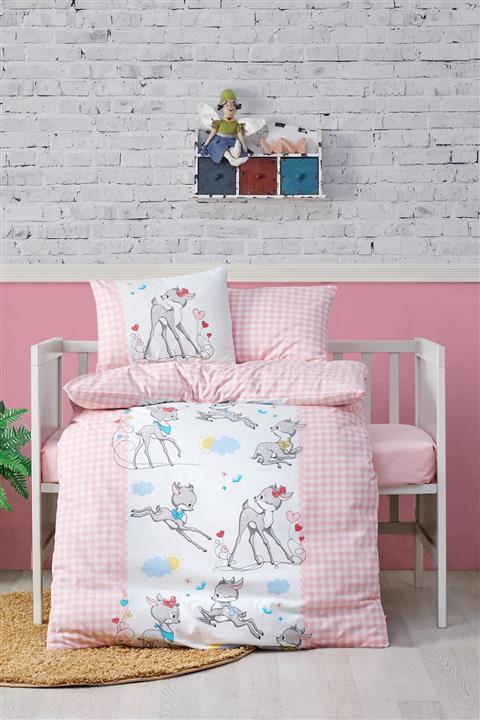 Cotton Box Bebek Nevresim Takımı Bambi Pembe