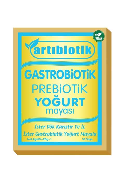 Doğadan Bizim Artibiotik Gastrobiotik Prebiotik Yoğurt Mayası 10'lu Paket