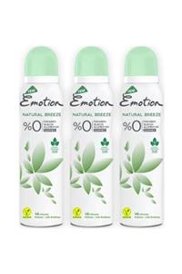 Emotion Natural Breeze 150 Ml Vegan X 3 Adet