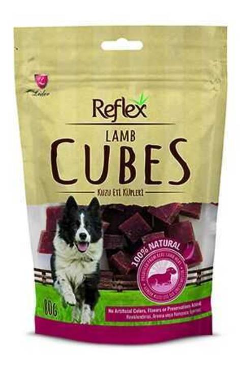 Reflex Köpek Ödül Maması Kuzulu Küp 80 Gr Lamb Cubes