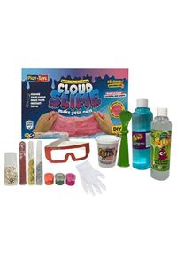 PlaytoysCA Play Toys Bulut Slime Hazırlama Seti Cloud Slime Hazırlama Do It Yourself