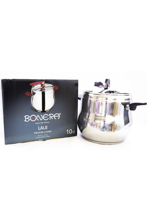 Bonera Lale 304 Düdüklü Tencere 10 Lt