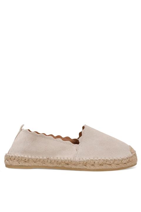 Nine West UNDERDAY 1FX Bej Kadın Espadril Ayakkabı 101011949