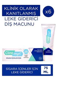 Clinomyn Sigara Içenler Için Diş Macunu 6'lı Paket