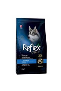 Reflex Plus Adult Medium Large Dog Somonlu Büyük Irk Yetişki Köpek Maması 3 kg