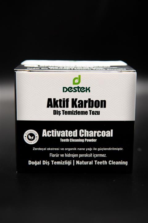 Destek Aktif Karbon Diş Temizleme Tozu 30 Gram
