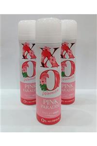 Xo Kadın Deodorant Sprey Pink Paradise 150 Ml-3'lü