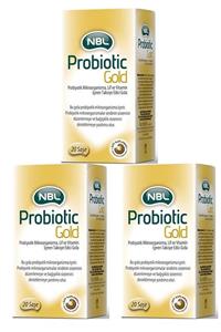 NBL Probiotic Gold 20 Stick Saşe X 3 Adet