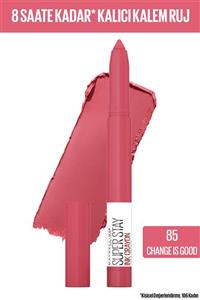 Maybelline New York Super Stay Ink Crayon Kalem Mat Pinks Edition 85 Change Is Good Ruj