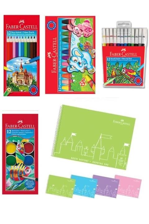 Faber Castell Okul Öğrenci Boyama Seti