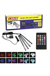 YAVAS OTO Carub Lamba Ayak Altı 12 Led 12v 4lü U.k. Kumandalı