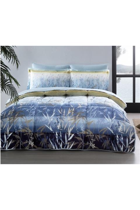 Özdilek Çift Kişilik Ranforce Uyku Seti Reeds Indigo