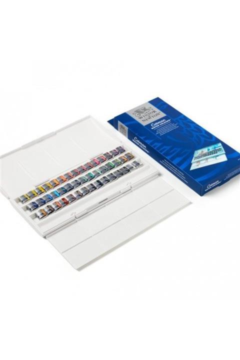 Winsor Newton Cotman 45'li Tablet Sulu Boya Seti