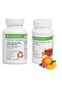 Herbalife Thermo Complete 90 Tablet Ve 1 Adet Şeftali Çay 50gr Set 1 Adet