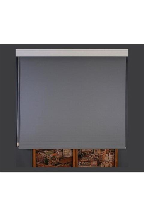 Taç Gri Blackaout Stor Perde