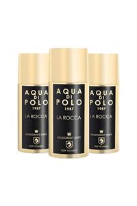 Aqua Di Polo 1987 Aqua Di Polo La Rocca 3'lü Parfümlü Deodorant Seti Stcc004501