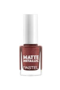 Pastel Mat Oje -  Matte Metallic Nail Polish No: 502 Terracotta 8690644245022