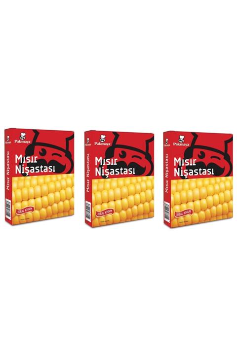 Pakmaya Mısır Nişastası 200 Gr X 3 Adet