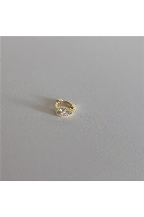 Bylin Takı 925 Ayar Gümüş Su Damlası Piercing - 5 Mm