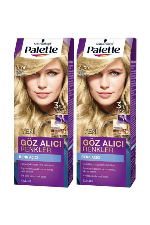 PALETTE BASIC Göz Alıcı Renkler 0-00 Yoğun Renk Açıcı X 2 Adet