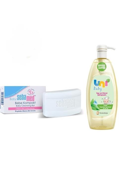 Uni Baby Sebamed Kompakt 100 gr+Saç Ve Vücut Şampuanı 700 ml