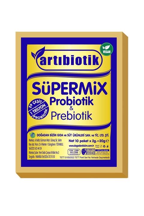 Doğadan Bizim Süpermix Probiyotik & Prebiyotik 10'lu Paket