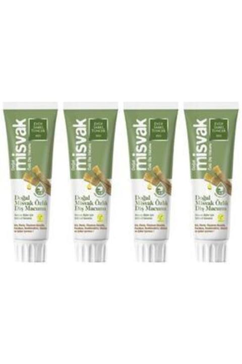 Eyüp Sabri Tuncer Doğal Misvak Özlü Diş Macunu 75ml 4 Adet