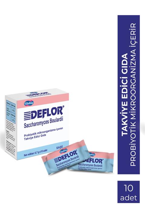 Vitallday Deflor 10 Şase - Probiyotik Takviye Edici Gıda