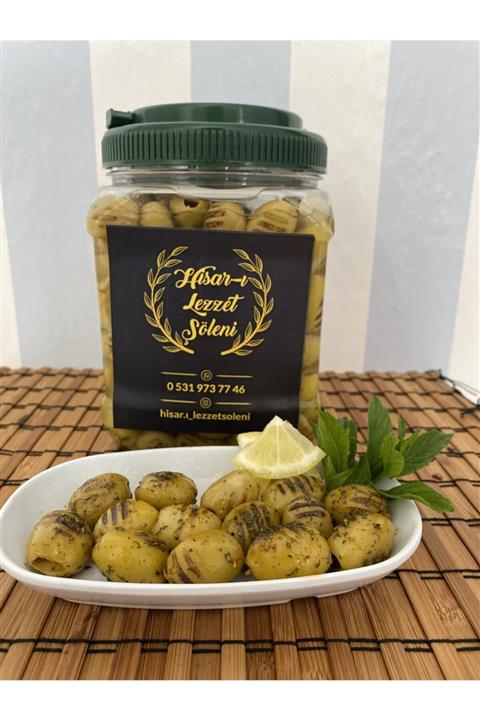 hisarılezzetsoleni Yeşil Izgara Zeytin 1400gr