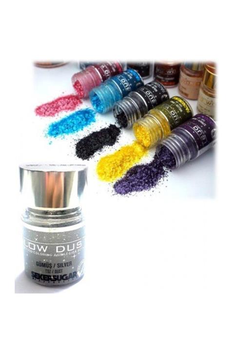 NO NAME Yenilebilir Gümüş Toz Sim Boya 7 gr