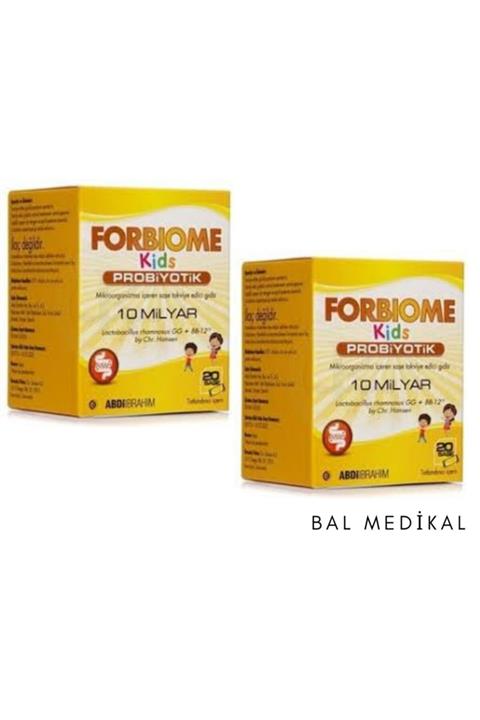 Forbiome Kids 10 Milyar Probiyotik 20 Saşe 2'li