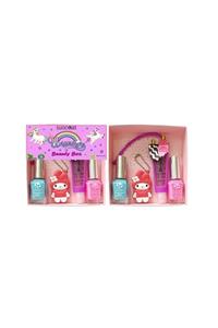 Suncoat Unicorn Beauty Box - Bubble Gum Aromalı Ice Cream Ve Pembe + Turkuaz Renkli Oje