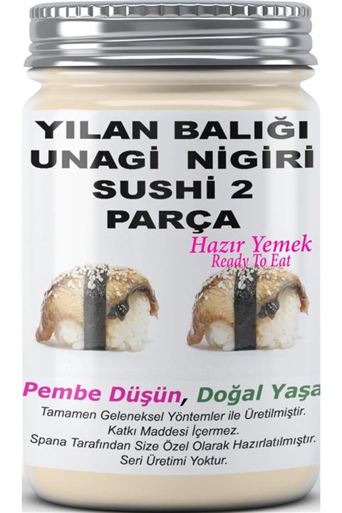 SPANA Yılan Balığı Unagi Nigiri Sushi 2 Parça Ev Yapımı Katkısız 330gr