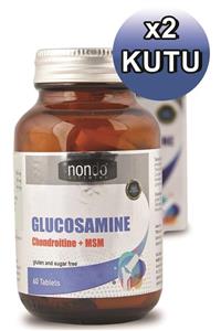 Nondo Glucosamine Chondroitine + Msm 60 Tablet Glikozamin 2 Adet