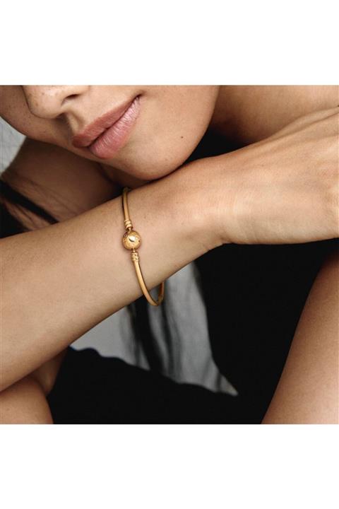 CHARM'S Pando Modeli Moments Altın Rengi Bangle Bilezik
