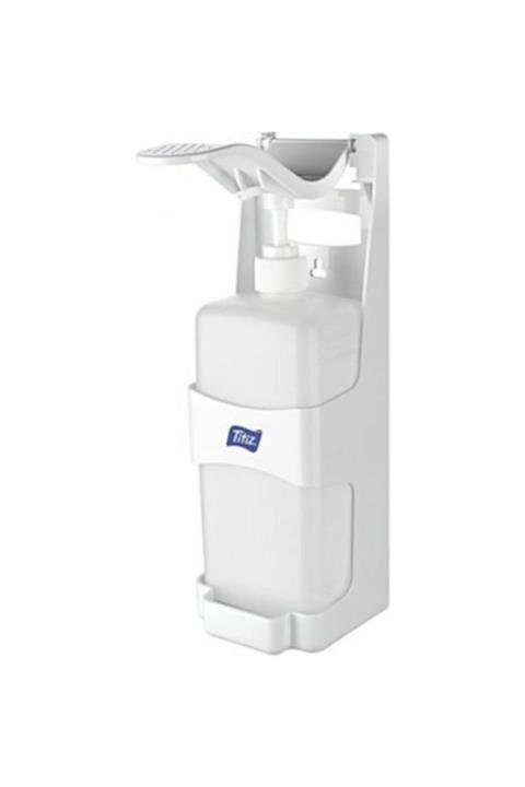Titiz El Dezenfektan Makinası Dispenseri Kollu 1000 Ml - Beyaz