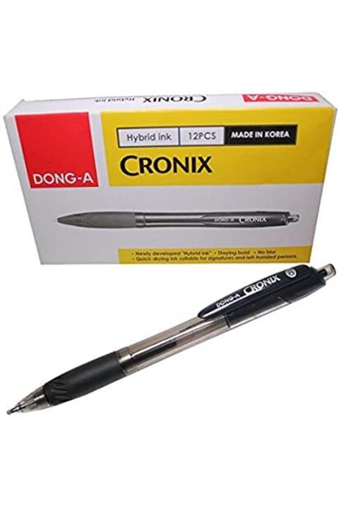 DongA Ekstra Fine 0.3 mm Siyah Jel Kalem