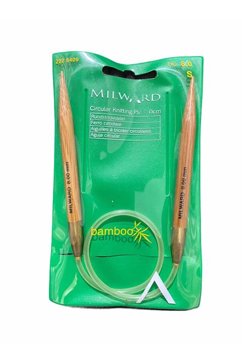 Milward Mılward Bamboo Misinalı Şiş 40 Cm No: 10 Made In Germany