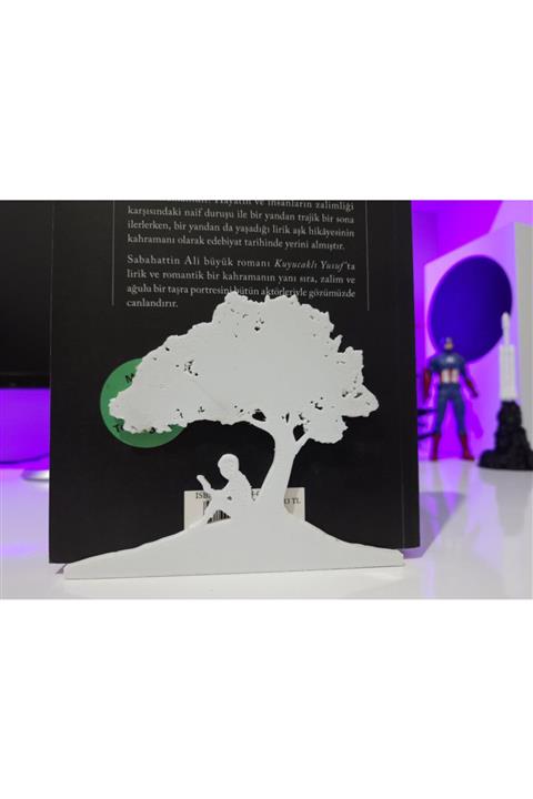 PHENAART Ağaç Ve Çocuk Kitap Tutucu