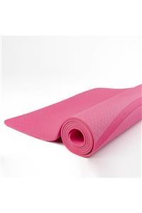 Rebuwo Tpe Çizgi Tasarımlı Yoga Pilates Mat 5mm