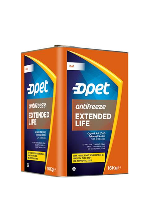 opet Extended Lıfe Antıfreeze (16kg)