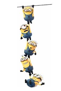 Sticker World Bagajdan Sarkan Minions 20 Cm