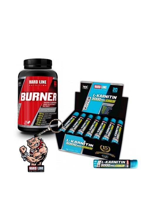 Hardline L-karnitin Matrix 3000 Mg Burner Anahtarlık Şeftali Aromalı Seftali