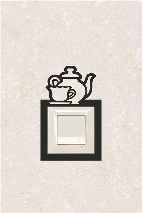 BLgrup 2156 Mutfak Dekorasyon Anahtar Priz Çerçevesi Lazer Kesim